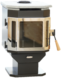 Catalyst modern wood stove