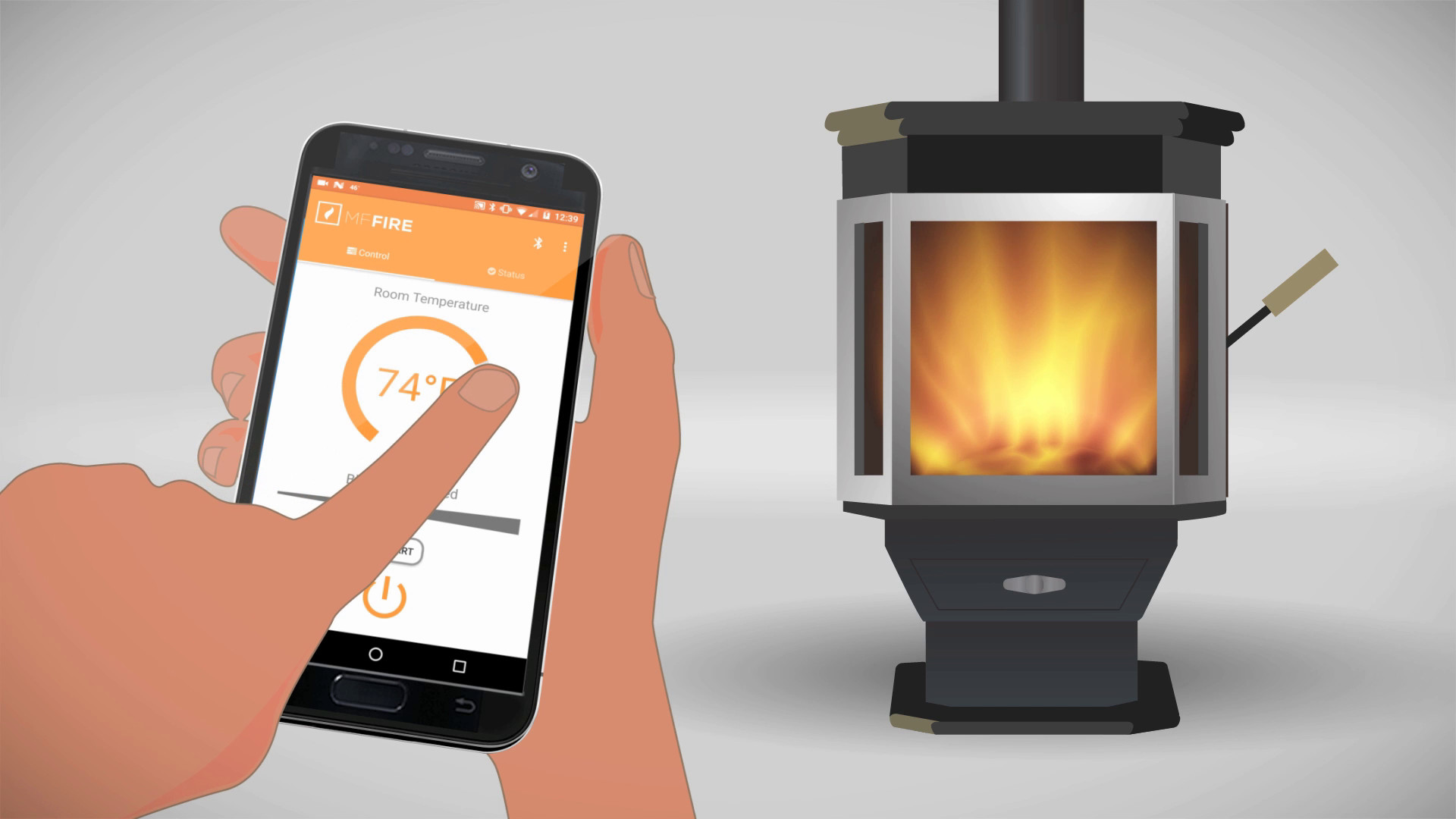 Bringing our wood stove into the future with WiFi temperature monitoring :  r/woodstoving