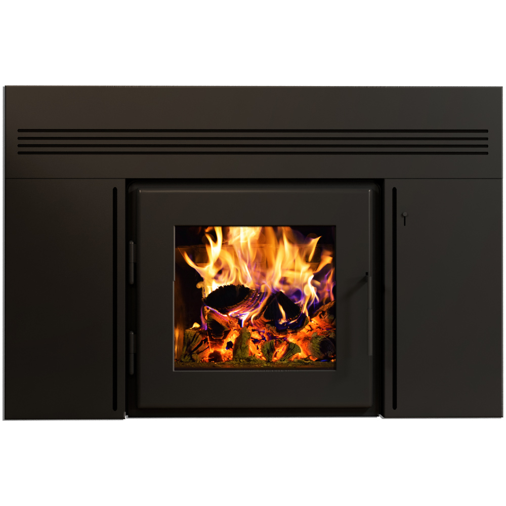 Nova Wood Burning Stove Insert Mf Fire, Fireplace Log Insert With Heater